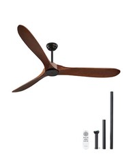VEVOR Ventilador de Techo de Madera 180 c…