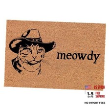 Coir Doormat Front Door Mat New Home Closing Housewarming 1" x 1" Rectangular 