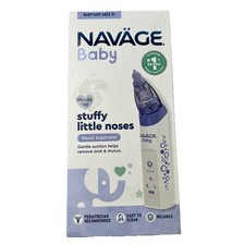 Navage Baby Nasal Aspirator, Gentle, Pediatrician Recommended Stuffy Noses NIB