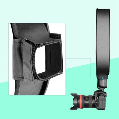 40CM Portable Foldable Round Shape Softbox Diffuser For Camera Flash