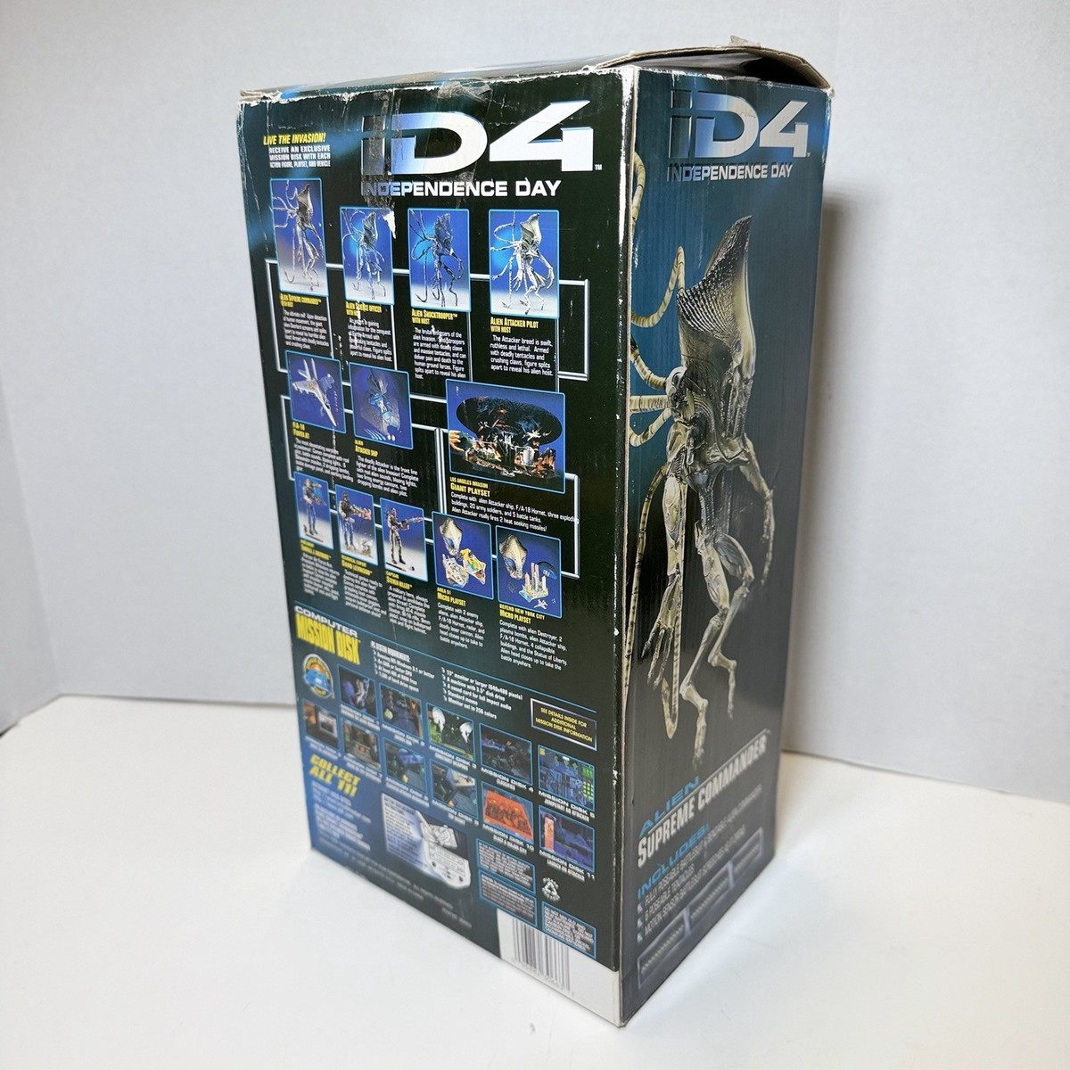ID4 Independence Day Alien Supreme Commander Toy Action Figure