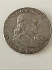 1959-D 50 Cent Franklin Half Dollar Coin