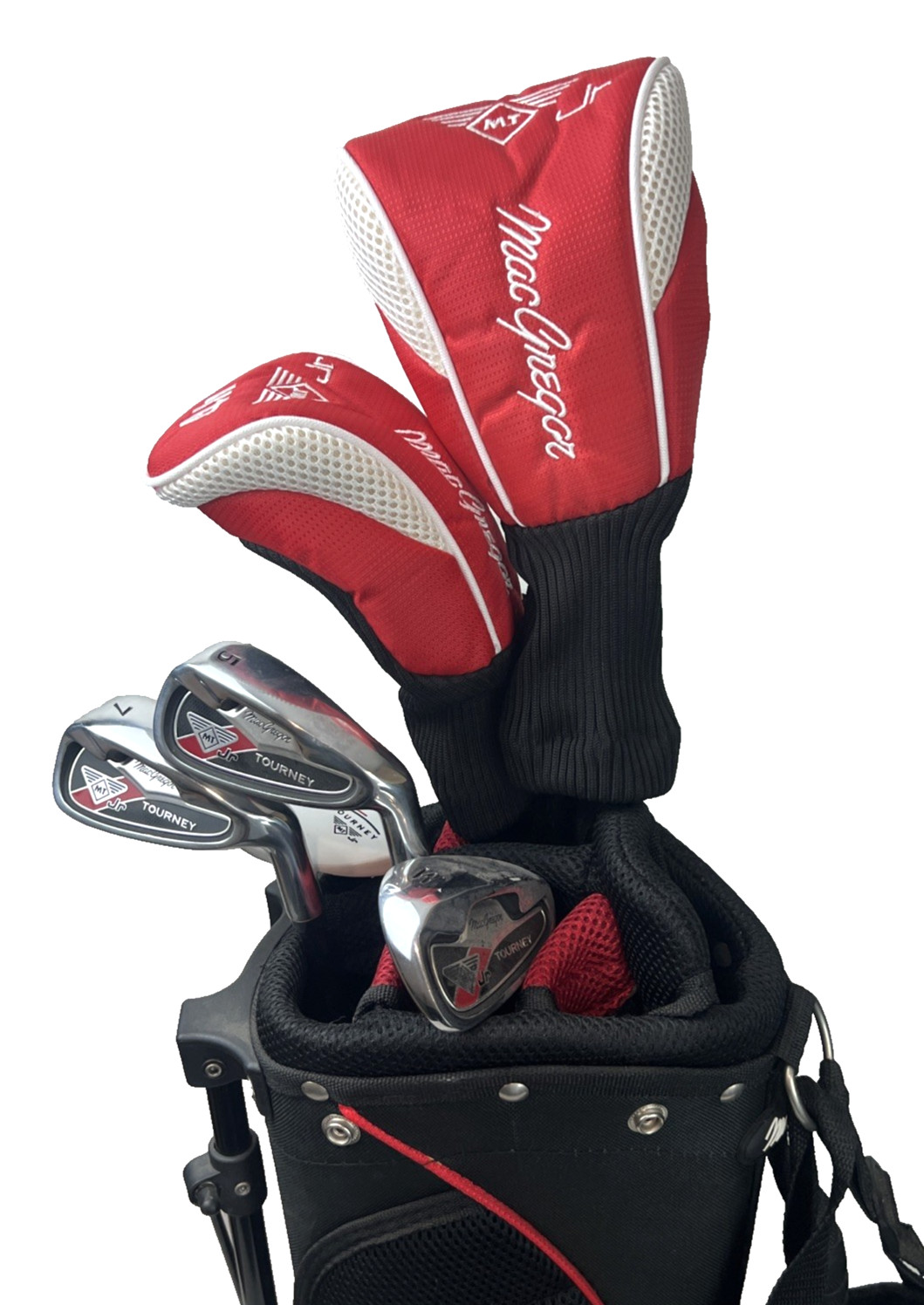 MacGregor Tourney MT Jr Complete Junior Golf Set Stand Bag RH alternate view 5