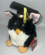 1999 Tiger GRADUATION FURBY SPECIAL LIMITED EDITION 70-886 Tested Works Video