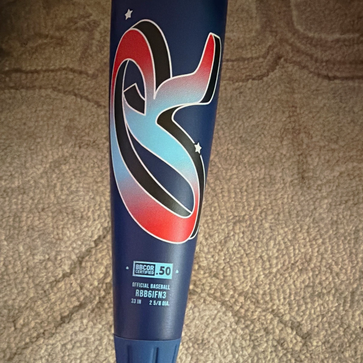 Rawlings Icon BBCOR 33/30 -3 2 5/8 RBB6IFN3 NUEVO Sin Envoltura ICON FEST CWS 2026
