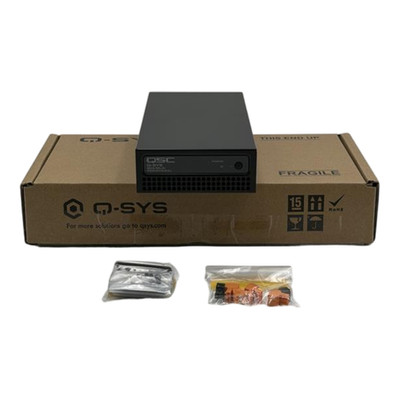 Neu QSC QIO-ML4i 4-Kanal Mikrofon/Line Eingang PoE Q-LAN Netzwerk Audio Expander
