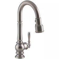 KOHLER Artifacts K-29709-VS Touchless pull-down kitchen sink faucetK-29709-VS