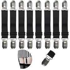 Improved Boot Straps Adjustable Stirrup Pant Straps, Elastic Boot Clips Pant Leg