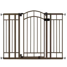 36in Baby Pet Safety Gate Auto Close Door Multi-Use Easy Install NEW