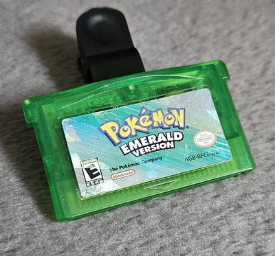 Pokemon Smaragd Version Nintendo Gameboy NTSC USA Original Neue Batterie
