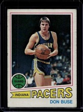 1977-78 Topps Basketball #94 Don Buse, Vg/Ex, Pacers