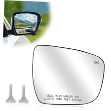 Passenger Right Side Heated Mirror Glass Replacement for Right Passenger Side
