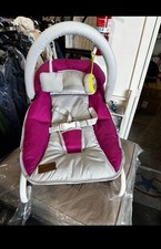 SteAnny Swing  Bouncer Baby Chair Gray Pink SA201 Foldable Toy Bar Infant
