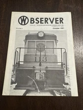 Ontario & Western Observer NY O&W Oct 1981 - MONTICELLO STATION Photos/diagrams