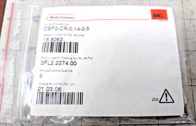 8-Pack Multi-Contact / Staubli Spring-loaded Thermocouple Pressure Contact [OF60