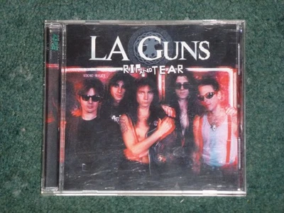 LA GUNS – RIP AND TEAR CD ALBUM FROM 2002 - THE BALLAD OF JAYNE, MALARIA, - Image 1 of 2