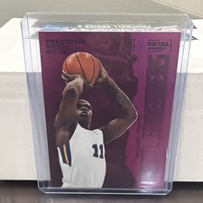2022 Skybox Metal Shredders Michael Foster Jr. #118 Precious Metal Pink /75