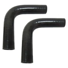 90 Degree 12" Silicone Radiator Hose 1.75" Diameter - 2 Pack