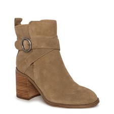 Crown Vintage Womens Courla Ankle Bootie, Cedar Brown Suede