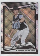 2022 Panini Elite Extra Edition Prime Numbers A 78/190 Karson Milbrandt #85 ll2