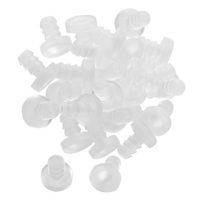 25Stk. Stoßstangen 5mm weich klar Gleiten Freien Möbel Glas Tisch Antikollision