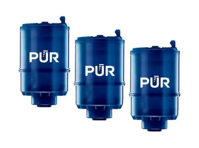 PUR PLUS Mineral Core Faucet Mounted Water Filter Cartridge (3-Pack)