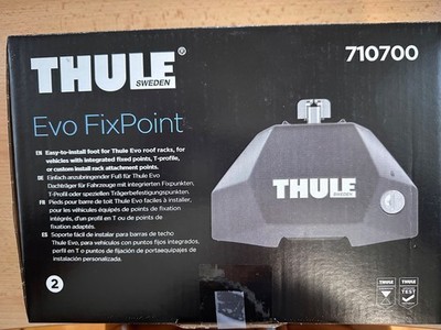 Thule Dachträger System Fixpoint 710700 Fußsatz Montagekit 187021 neu in OVP