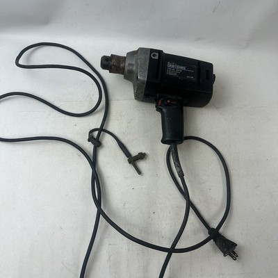 1/2  Sears Craftsman Drill 3/4HP Vintage Corded Variable Speed Tool With Chuck
