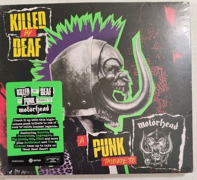 Killed by Deaf A PUNK TRIBUTE TO MOTORHEAD by Various Artists CD DIGIPAK