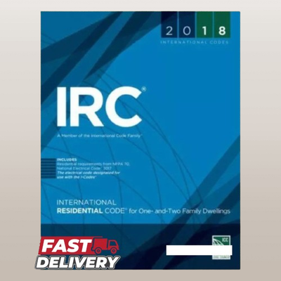 #ad IRC 2018 International Residential Code 2018 $69.99