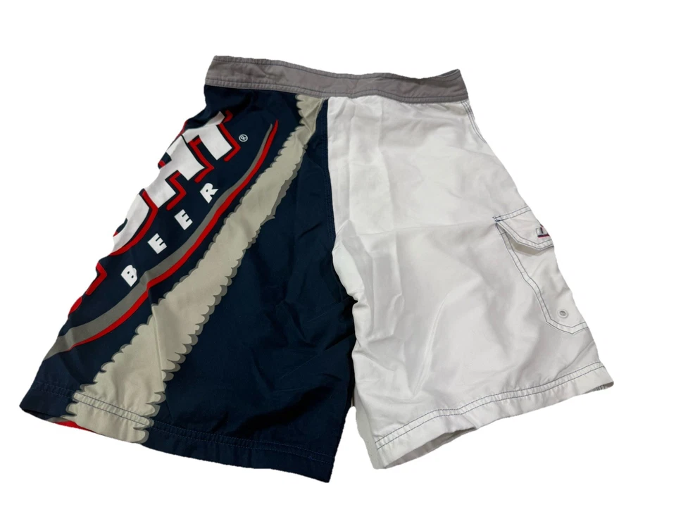 Budweiser Beer Swim Shorts Trunks Official Product Vintage Long Board Size 30 - Image 2 of 4
