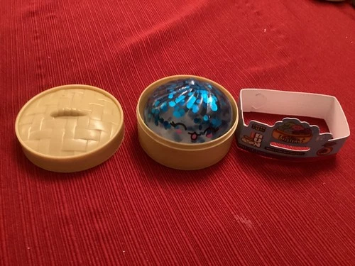 Crazy Fun Super Rare BLUE Glitter Squishy Bun Viral Mystery Dumpling HOT NEW