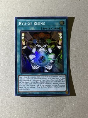 Yugioh Ryu-Ge Rising CRBR-EN035 Super Rare 1st Ed