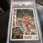 PSA 9 1992 Basketball MICHAEL JORDAN Chicago Bulls TOPPS Archives Rookie Card 52
