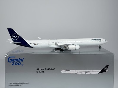 Lufthansa Airbus A340-600 1:200 Gemini Jets D-AIHF (G2DLH1499) | eBay