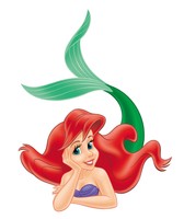 Disney - Ariel Little Mermaid Iron On T Shirt Pillowcase Fabric Transfer 1 Disney - Ariel Little Mermaid Iron On T Shirt Pillowcase Fabric Transfer 1