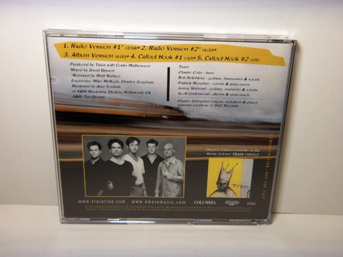 PROMO CD SINGLE TRAIN "MEET VIRGINIA" (3 VERSIONS) 1999 AWARE RECORDS - Picture 5 of 5