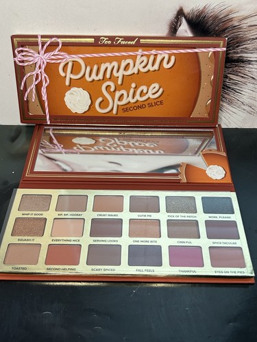 NUEVO EN CAJA TOO FACED ~ SEGUNDA REBANADA DE PICOS DE CALABAZA ~ Paleta de sombras de ojos de edición limitada - Imagen 6 de 11