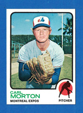 1973 Topps #331 Carl Morton NM-MT OC Montreal Expos