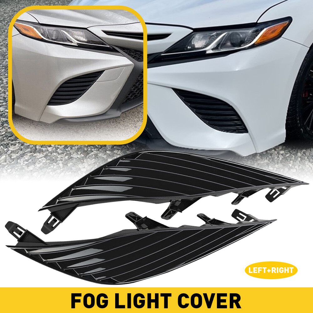 Front Bumper Fog Light Bezel Cover For Toyota Camry Nightshade 2019-20 TO1038210