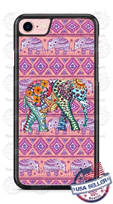 Decorated Indian Elephant Personalized Phone Case For iPhone 14 Samsung Google 3