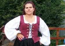 Renaissance Ladies Reversible bodice in 4 Colors-Sizes 27" Waist to 57" Waist