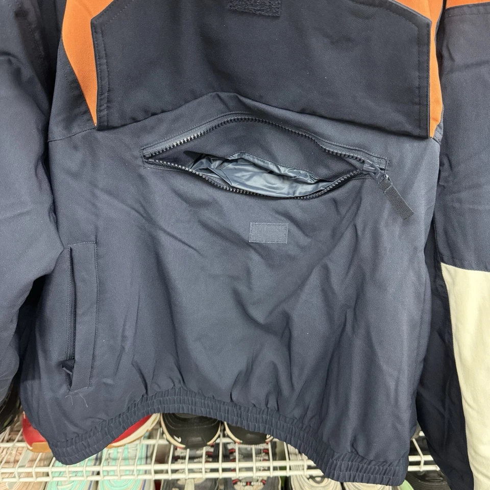 Kith New York Knicks Quarter Zip Anorak 夜间夹克男式 XXL 码 — 第 3/4 张图片