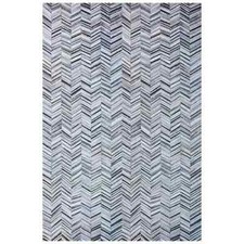 Patchwork Teppich im amerikanischen Stil aus Kuhfell