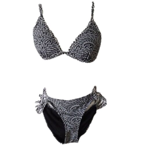 Damsel strappy women's bikini ladder back top and strappy bottom Sz. M