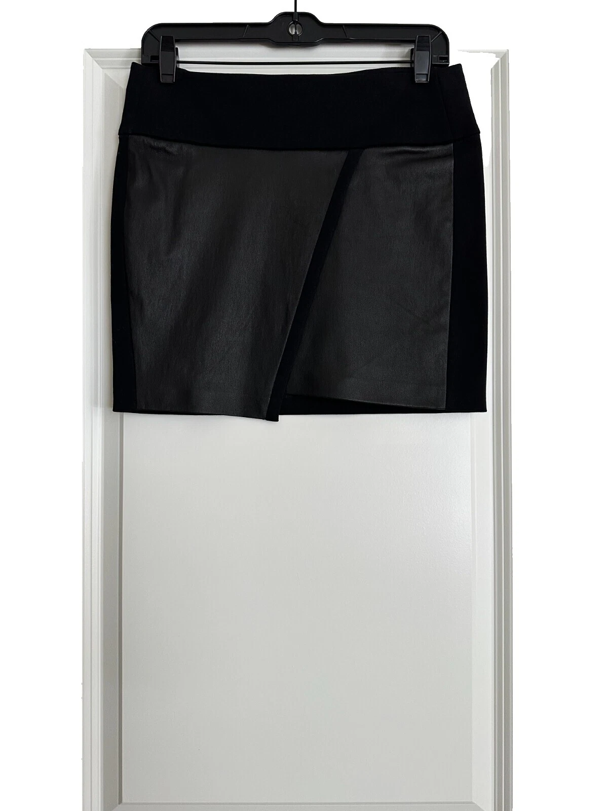 Leather Casual Solid Skirts for Women