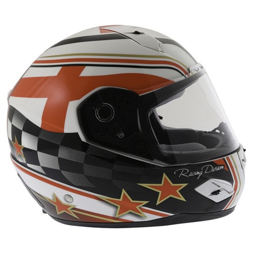 BKS Flag Full Face Motorcycle Helmet St 