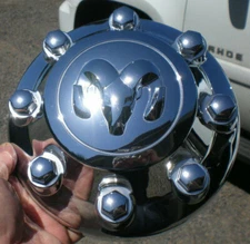  2014 - 2018 Dodge Ram 2500 3500 NON-Dually Chrome OEM Center Cap P/N 04726279AA