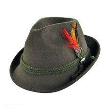 Jaxon Hats Alpine Wool Felt Fedora Hat