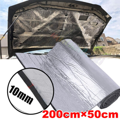 2m Motorraum Dämmmatte Auto Selbstklebend Isolierung Schallschutzschaum 1 sqm